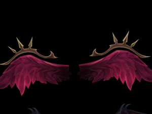 4 wings pack for games 3D Model