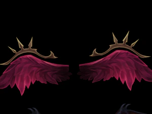 4 wings pack for games 3D Model