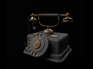 Telephone Old Modelo 3D