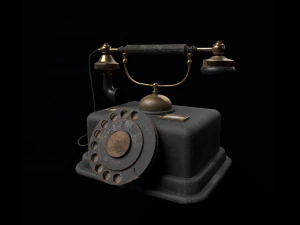 Telefono vecchio Modello 3D