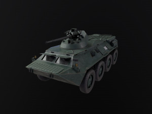 BTR 82 A 3D Model