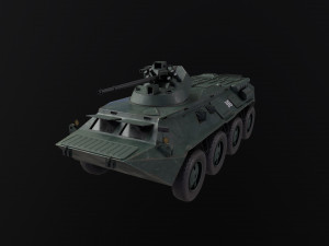BTR 82 A 3D-Modell