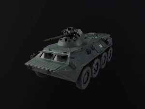 BTR 82A Modelo 3D
