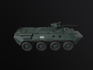 BTR 82 A Modelo 3D