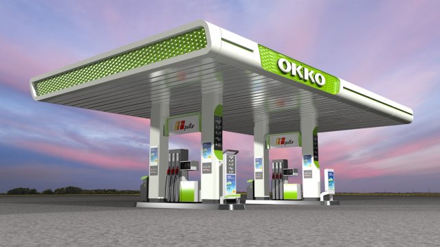 OKKO 3D मॉडल .c4d .max .obj .3ds .fbx .stl .blend 