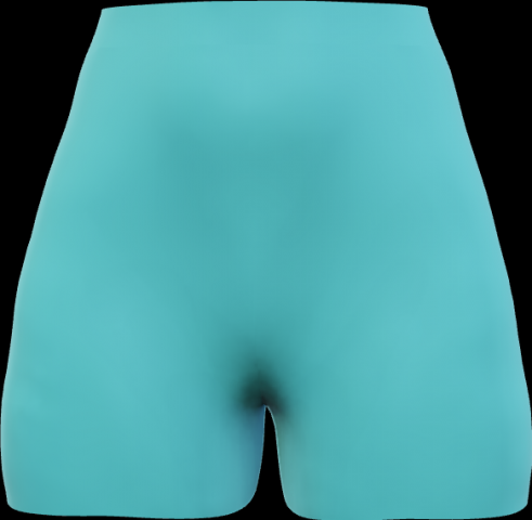 3D blue shorts 3D मॉडल .c4d .max .obj .3ds .fbx .stl .blend