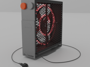 Fan heater Modelo 3D