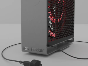 Fan heater 3D Model