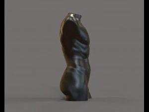 David torso for candle 3D Print Model