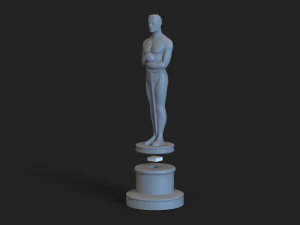 Oscar 3d print model 3D Print Model