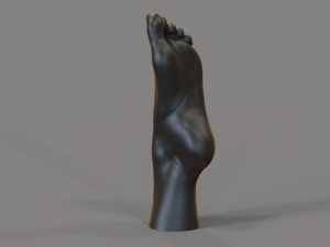 of a foot for a candle Modelo de Impressão 3D