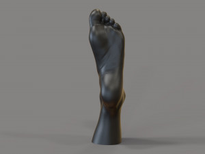 of a foot for a candle Modelo de Impressão 3D