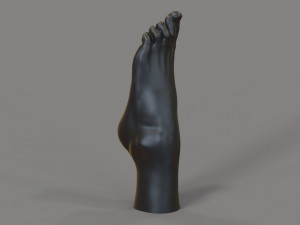 of a foot for a candle Modelo de Impressão 3D