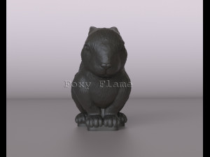Rabbit for a candle Modelo 3D