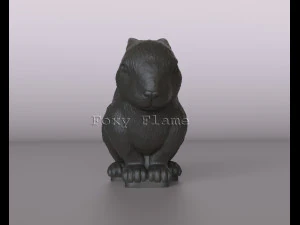 Rabbit for a candle 3D Model