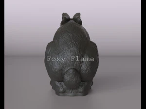 Rabbit for a candle 3D Model