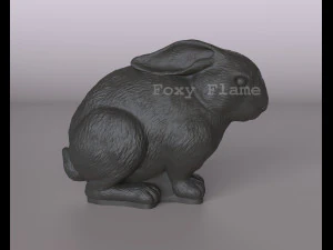 Rabbit for a candle 3D Model