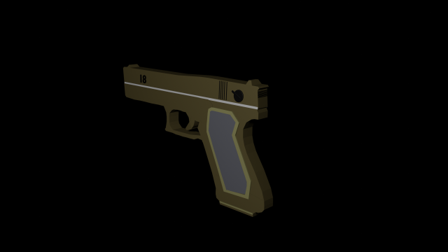 Pistol Modelo 3D .c4d .max .obj .3ds .fbx .stl .blend 
