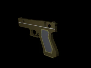 Пистолет 3D Модель