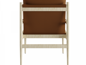 Fransic Leather Chair 3D 模型
