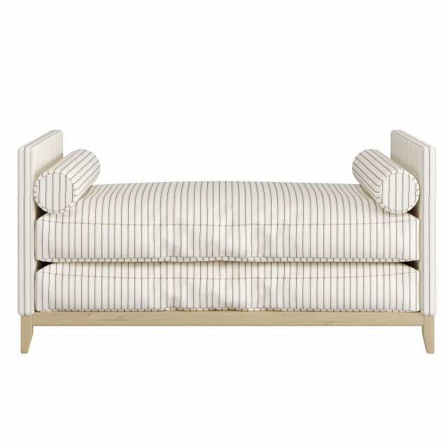 Hartwell Upholstered Bench 3D Model .c4d .max .obj .3ds .fbx .stl .blend 