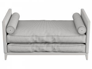 Hartwell Upholstered Bench 3D Model