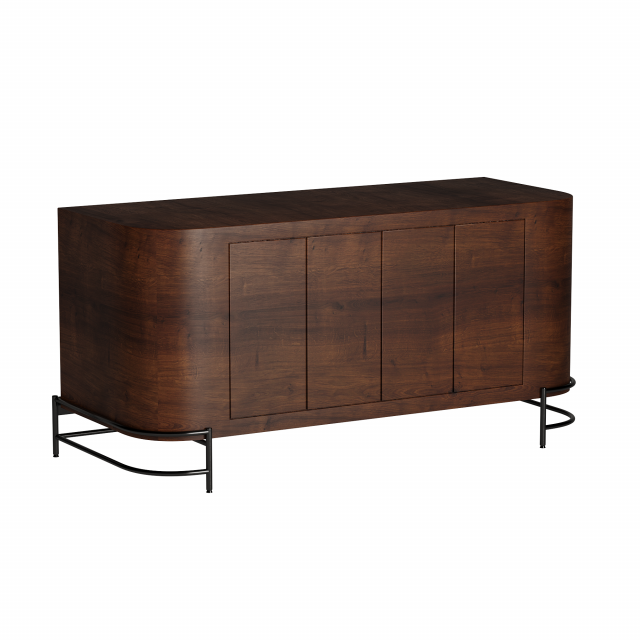 Burton Sideboard 3D Model .c4d .max .obj .3ds .fbx .stl .blend 