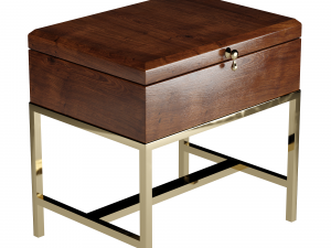 Lenox Storage Side Table 3D Model