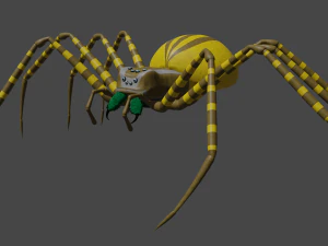 Total Spider 3D Model