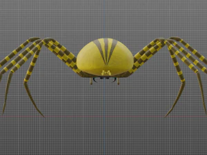 Total Spider 3D Model
