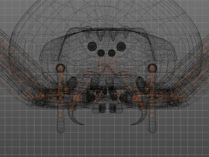 Total Spider 3D Model