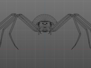 Total Spider 3D मॉडल