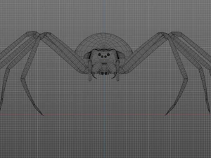 Total Spider 3D Model