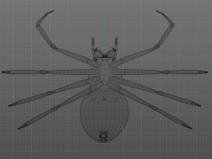 Total Spider 3D मॉडल