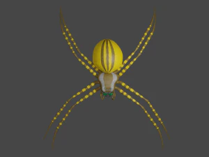 Total Spider 3D Model