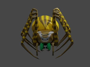 Total Spider 3D Model