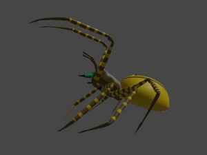 Total Spider 3D Model
