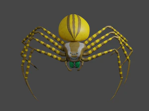 Total Spider 3D Model