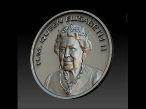QUEEN ELISABETH 3D 打印模型
