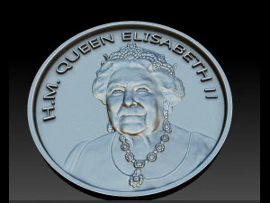 QUEEN ELISABETH 3D Print Model