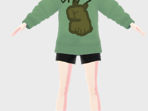 Anime girl Modèle 3D