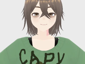 Anime girl 3D Model