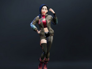 Woman model 3D Модель