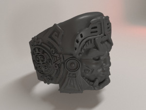 RING MAYA UPDATE Model Cetak 3D