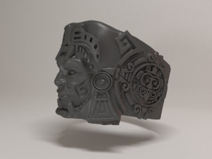 RING MAYA UPDATE Model Cetak 3D