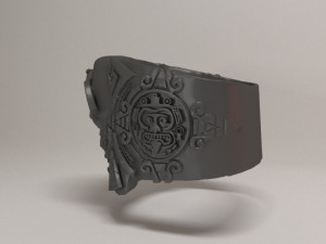 RING MAYA UPDATE Model Cetak 3D