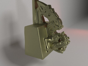 XIUHCOATL SERPENT OF FIRE 3D Принт Модель