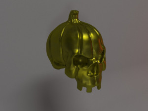 SKULL PUMPKIN Modèles 3D en vedette