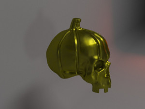 SKULL PUMPKIN Modèles 3D en vedette