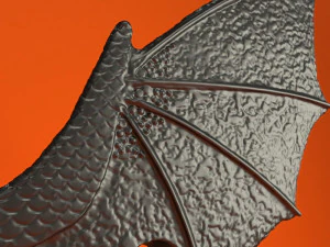 HAIR CLIP DRAGON 3D Print Model